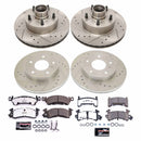 PowerStop Z26 Street Performance Ceramic Brake Pad and Drilled & Slotted Rotor K