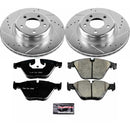 PowerStop Z23 Daily Driver Carbon-Fiber Ceramic Brake Pad and Drilled & Slotted