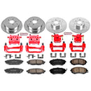 PowerStop Z23 Daily Driver Carbon-Fiber Ceramic Pads Drilled & Slotted Rotor & C