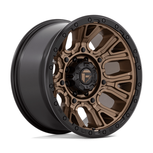 20x10 Fuel Off-Road D826 Traction Matte Bronze with Black Ring 8x180 ET-18 Wheel