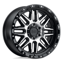 20x9 Black Rhino Alamo Gloss Black Machined Face SS Bolts 6x139.7 ET12 Wheel-2