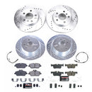 PowerStop Z23 Daily Driver Carbon-Fiber Ceramic Brake Pad and Drilled & Slotted