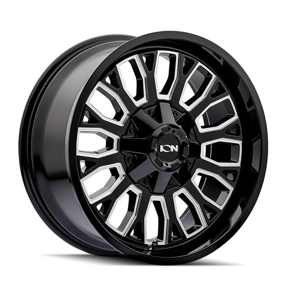 20x9 Ion 152 Black 8x170 ET0 CB125.2 Wheel Rim