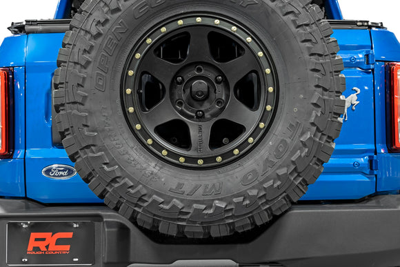 Rough Country Spare Tire Relocation For Ford Bronco 4WD 2021-2023