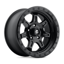 17X8.5 Fuel D572 JM2 Matte Black 6X139.7 ET-6 wheel/rim