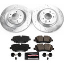 PowerStop Z23 Daily Driver Carbon-Fiber Ceramic Brake Pad and Drilled & Slotted
