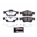 PowerStop Z36 Truck And Tow Carbon-Fiber Ceramic Brake Pads With Hardware