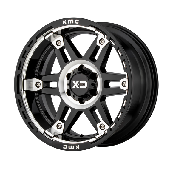 20X10 XD Series XD840 SPY II Gloss Black Machined 6X139.7 ET-18 wheel/rim