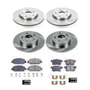 PowerStop OE Stock Replacement Low-Dust Ceramic Brake Pad and Rotor Kit