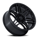 22x9.5 Fuel Off-Road Weapon Blackout Wheel 6x139.7 ET0 CB106.1