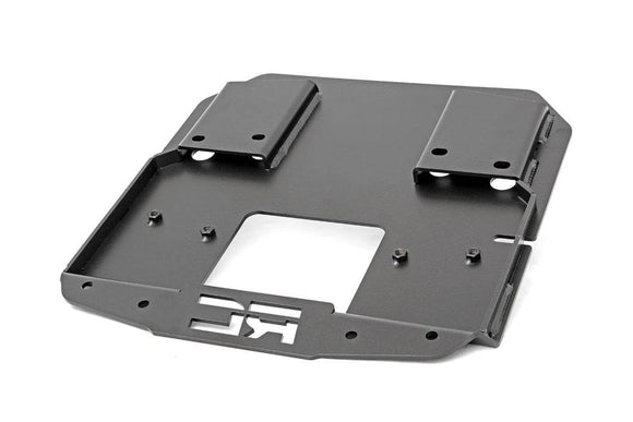 Rough Country Tire Carrier Relocation Plate No Prox For Jeep Wrangler 18-23