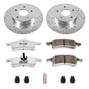 PowerStop Z26 Street Performance Ceramic Brake Pad and Drilled & Slotted Rotor K