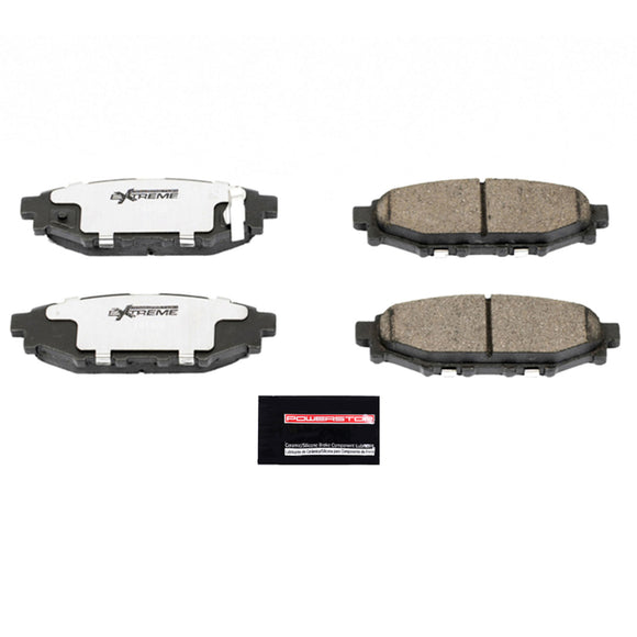 PowerStop Z26 Street Performance Carbon-Fiber Ceramic Brake Pads With Hardware