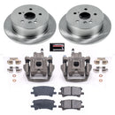 PowerStop OE Stock Replacement Low-Dust Ceramic Brake Pad, Rotor and Caliper Kit