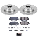 PowerStop OE Stock Replacement Low-Dust Ceramic Brake Pad and Rotor Kit