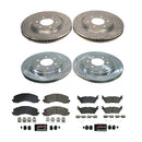 PowerStop Z23 Daily Driver Carbon-Fiber Ceramic Brake Pad and Drilled & Slotted