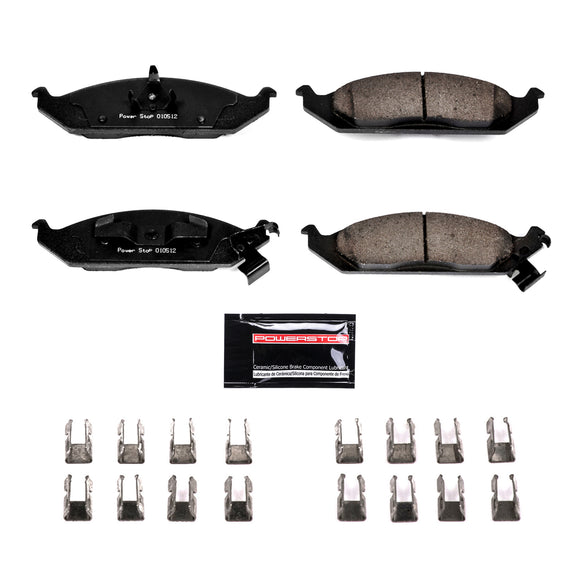 PowerStop Z23 Evolution Sport Carbon-Fiber Brake Pads With Hardware