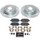 PowerStop Z23 Daily Driver Carbon-Fiber Ceramic Brake Pad and Drilled & Slotted