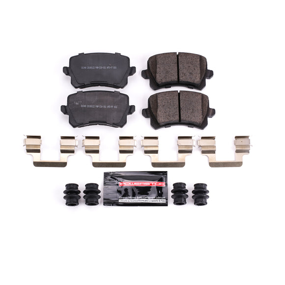 PowerStop Z23 Evolution Sport Carbon-Fiber Brake Pads With Hardware