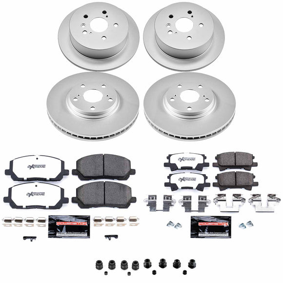 Z36 Truck & Tow Premium Carbon-Fiber Ceramic Brake Pad and Fully Coated Rotor Ki