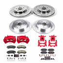 PowerStop Z23 Daily Driver Carbon-Fiber Ceramic Pads Drilled & Slotted Rotor & C