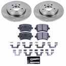 PowerStop Track Day Spec High-Performance Brake Pad and Rotor Kit