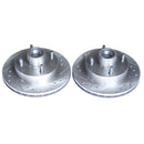 PowerStop Evolution Drilled And Slotted Rotors Pair Front For Ford Mustang II