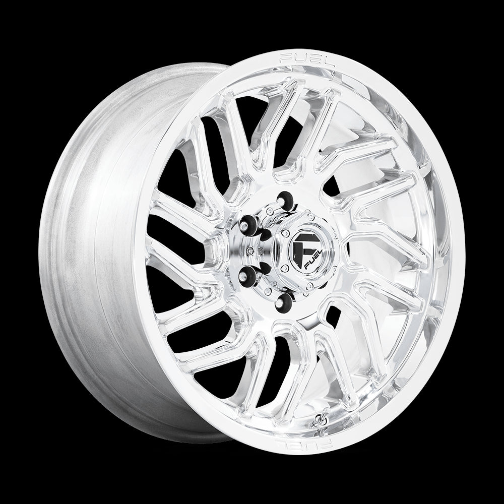 20X9 Fuel 1PC D809 Hurricane Polished Milled 6X135 ET1 Wheel Rim