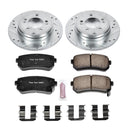 PowerStop Z23 Daily Driver Carbon-Fiber Ceramic Brake Pad and Drilled & Slotted
