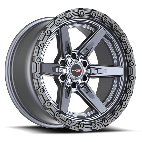 20x9 Vortek VRT-602 Argon Matte Titanium 6x135 ET12 CB106.1 Wheel