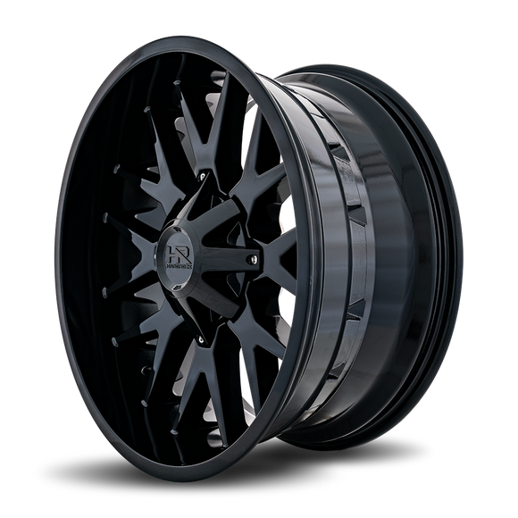22x10 Hardrock Affliction Gloss Black 8x165.1 ET-19 wheel/rim