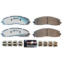 PowerStop Z36 Truck And Tow Carbon-Fiber Ceramic Brake Pads With Hardware
