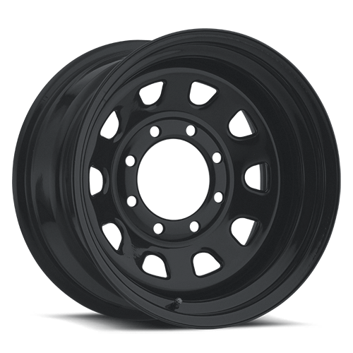 17x9 Vision 84 D Window Gloss Black Wheel 6x135 ET-12 CB88.9