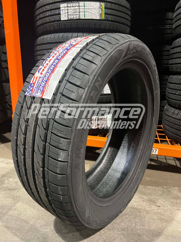 225/50ZR18 American Roadstar Sport A/S 99W BSW SL 225 50 18 2255018