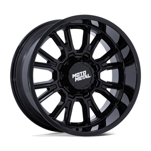 18X9 Moto Metal MO810 Legacy Gloss Black Milled 8x180 ET01 Wheel Rim