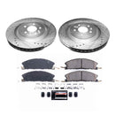 PowerStop Z23 Daily Driver Carbon-Fiber Ceramic Brake Pad and Drilled & Slotted