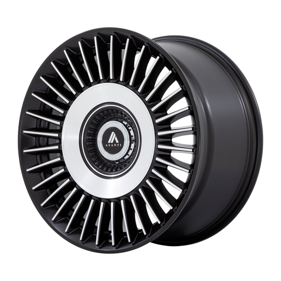 20X9 Asanti Black ABL-40 Tiara Black 5X108 5X112 ET45 Wheel Rim