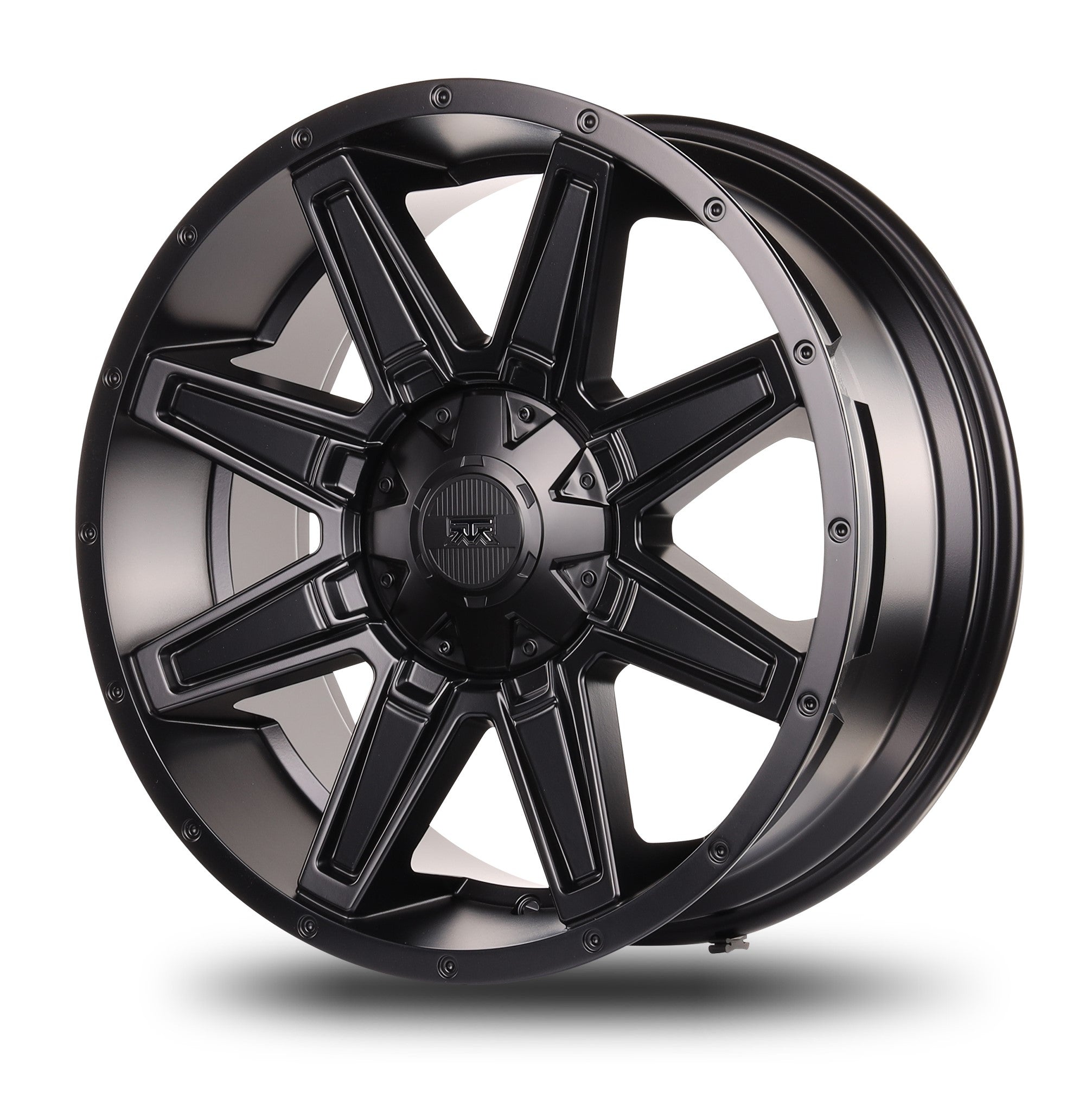 20x10 Mudder Trucker MT404 Deviant Black 6x135 6x139.7 6x5.5 ET-19 Wheel