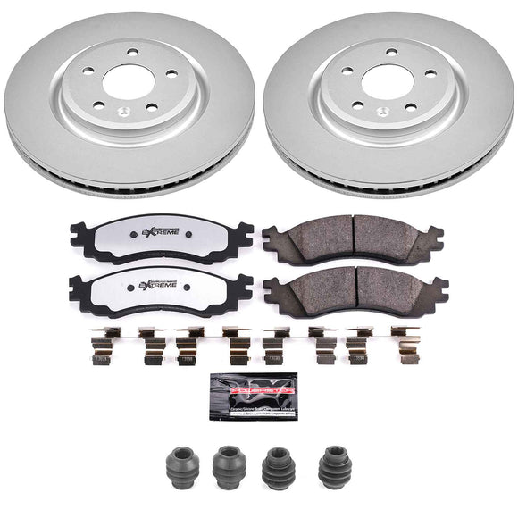 Z36 Truck & Tow Premium Carbon-Fiber Ceramic Brake Pad and Fully Coated Rotor Ki