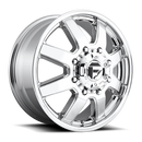 20x8.25 Fuel Off-Road D536 Maverick Chrome Plated 8x210 ET122 CB154.3 Wheel Rim