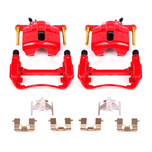 Front PowerStop Caliper Set For Honda Accord