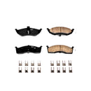 PowerStop Z17 Evolution Ceramic Brake Pads With Hardware