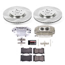 PowerStop OE Stock Replacement Low-Dust Ceramic Brake Pad, Rotor and Caliper Kit