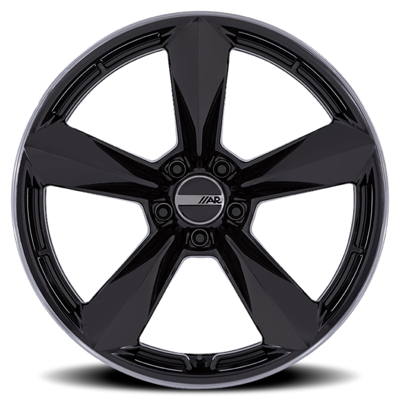 20x11 AME TTF Gloss Black With Double Dark Tint Lip 5X115 20 6.79 72.56 Wheel/Ri
