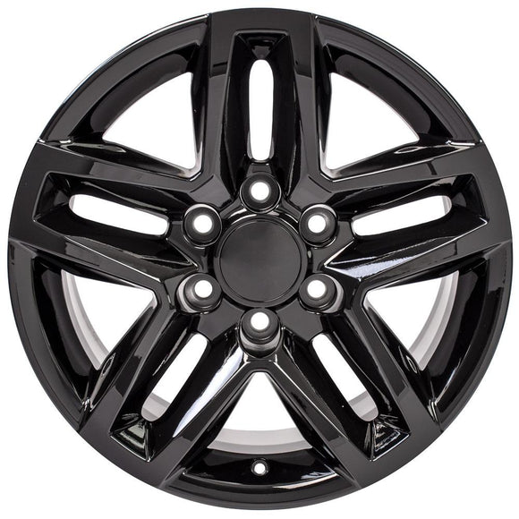 18" Replica CV34B fits Chevrolet Silverado 18x8.5 Black