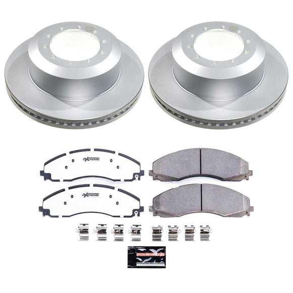 Z36 Truck & Tow Premium Carbon-Fiber Ceramic Brake Pad and Fully Coated Rotor Ki