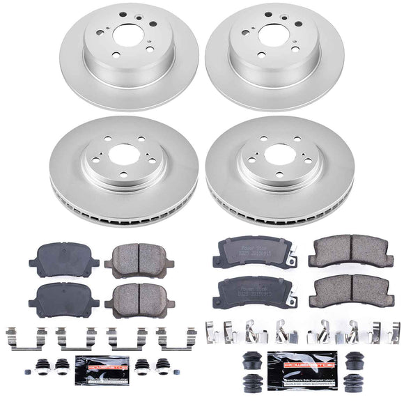 Z23 Daily Driver Premium Carbon-Fiber Ceramic Brake Pad and Fully Coated Rotor K