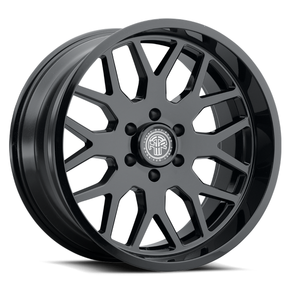 22x10 Thret Offroad Monarch-901 Gloss Black Wheel 6x135 ET-21 CB87.1