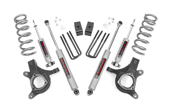 Rough Country 4.5" Lift Kit For Chevy Silverado GMC Sierra 1500 2WD 1999-2006