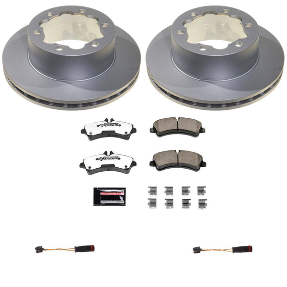 Z36 Truck & Tow Premium Carbon-Fiber Ceramic Brake Pad and Fully Coated Rotor Ki
